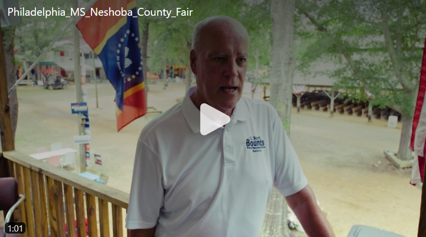 Still from a video about the Neshoba County Fair in Philadlephia, Mississippi.